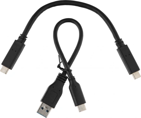 Накопитель SSD A-Data USB-C 256Gb ASE760-256GU32G2-CBK SE760 1.8" черный