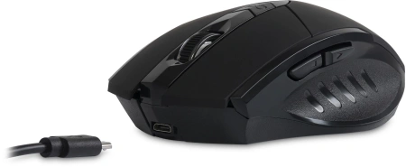 Мышь Оклик 780GW черный оптическая 3200dpi беспров. USB для ноутбука 6but (1903012)
