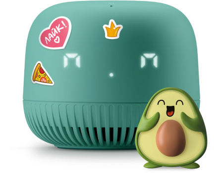 Умная колонка VK Капсула Нео Маруся зеленый 5W 1.0 BT/Wi-Fi 12м (VKSP11GR)