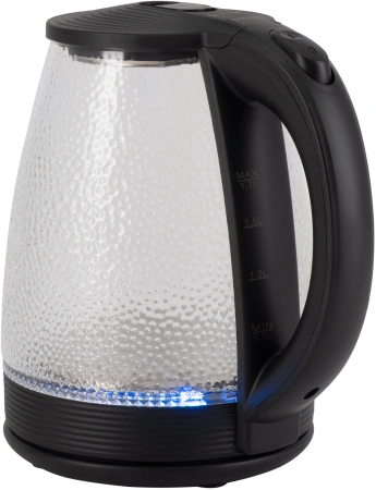 Чайник электрический Vitek VT-7003 1.7л. 2200Вт черный корпус: стекло