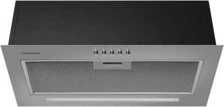 Вытяжка встраиваемая Maunfeld Crosby Hardy 1000Push серебристый управление: кнопочное (1 мотор)