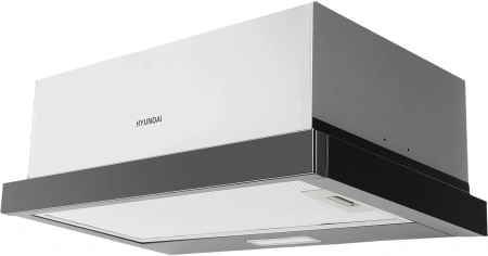 Вытяжка встраиваемая Hyundai HBH 6235 BG черный управление: кулисные переключатели (1 мотор)