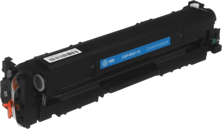 Картридж лазерный Cactus CSP-W2211X 207X голубой (2450стр.) для HP M255/MFP M282/M283