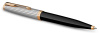 Ручка шариков. Parker 51 Premium (CW2169062) Black St.Steel GT M черн. черн. подар.кор.