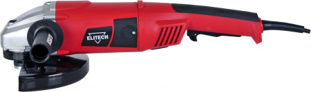 Углошлифовальная машина Elitech МШУ 202Э 2000Вт 6600об/мин рез.шпин.:M14 d=230мм (E2213.024.00)