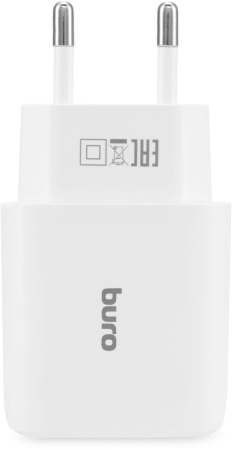 Сетевое зар./устр. Buro BUWH1 15.5W 3.1A 2xUSB универсальное белый (BUWH15S200WH)