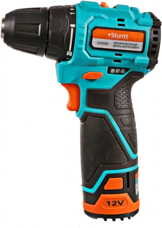 Дрель-шуруповерт Sturm! CD1235 аккум. патрон:быстрозажимной