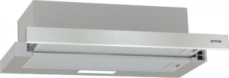 Вытяжка встраиваемая Gorenje TH606E4X нержавеющая сталь управление: кнопочное