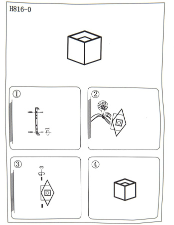 Светильник Hiper Amiens H816-0 6Вт 4000K цв.св.:белый нейтральный черный