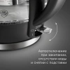 Чайник электрический Редмонд KG227 1.7л. 2200Вт черный корпус: пластик/стекло