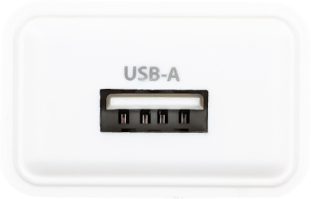 Сетевое зар./устр. Buro BUWA1 10.5W 2.1A USB-A универсальное белый (BUWA10S100WH)