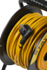 Удлинитель силовой Stayer 55070-30 2x2.5кв.мм 4розет. 30м ПВС 10A катушка желтый
