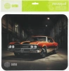 Коврик для мыши Cactus Orange Car 300x250x2мм (CS-MP-P06M)