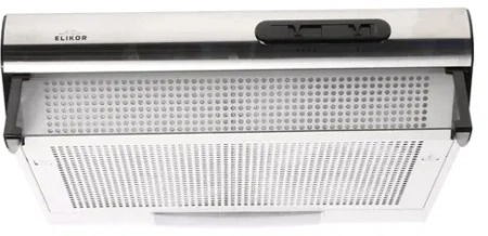 Вытяжка козырьковая Elikor Europa 60П-290-П3Л белый управление: ползунковое (1 мотор)