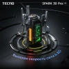 Смартфон Tecno Spark 30 Pro 128Gb 8Gb белый моноблок 3G 4G 2Sim 6.78" 1080x2436 Android 14 108Mpix 802.11 a/b/g/n/ac NFC GPS GSM900/1800 TouchSc Protect FM microSD max1024Gb