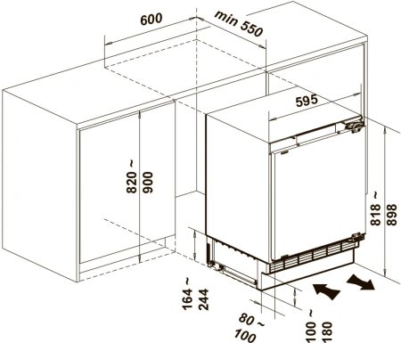 Freezer Lex FBI 101 DF