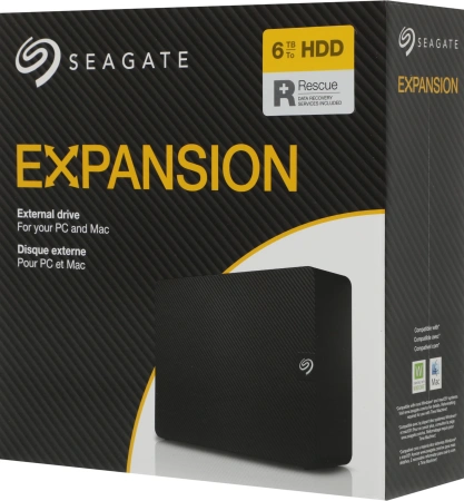 Жесткий диск Seagate USB 3.0 6Tb STKP6000400 Expansion 3.5" черный