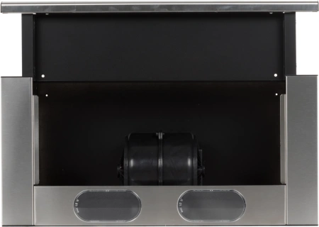 Вытяжка встраиваемая Elikor Интегра 60Н-400-В2Л нержавеющая сталь/нержавеющая сталь управление: кнопочное (1 мотор)