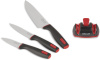 Набор ножей кухон. Rondell Urban (1011-RD-01) компл.:3шт черный/красный