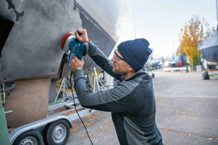 Эксцентриковая шлифмашина Bosch GEX AC 34-150 340Вт D150мм (0601372800)