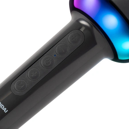 Микрофон беспроводной Hyundai H-MIC100 черный