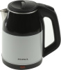 Чайник электрический Supra KES-1843S 1.8л. 1500Вт черный/белый (корпус: нержавеющая сталь)