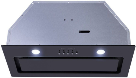 Вытяжка встраиваемая Maunfeld Trapeze 601GG черный управление: кнопочное (1 мотор)