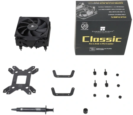 Устройство охлаждения(кулер) Thermalright AXP-90 X53 Soc-AM5/AM4/1200/1700/1851 4-pin 22.4dB Al+Cu 330gr Ret (AXP-90-X53)