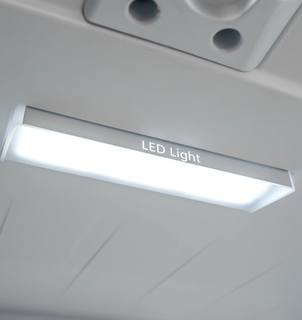 Холодильник Lex LCD450XID 3-хкамерн. серебристый (CHHE000006)