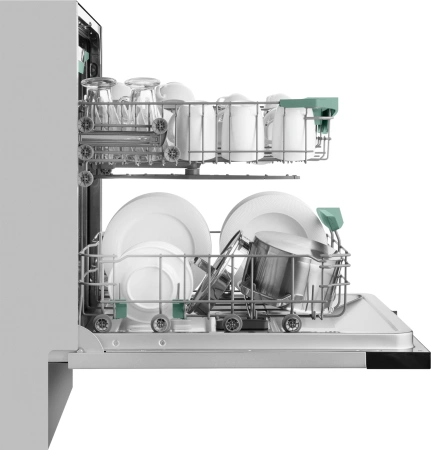 Посудомоечная машина встраив. Weissgauff BDW 6136 D Inverter AutoOpen Infolight 2100Вт полноразмерная инвертер