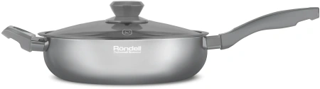 Сотейник Rondell Lumiere RDA-596 d=26см (с крышкой) серый