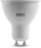 Лампа светодиодная Gauss 5.5Вт цок.:GU10 рефлек. 220B 4100K св.свеч.бел.нейт. MR16 (упак.:1шт) (13626)
