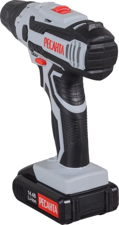 Дрель-шуруповерт Ресанта ДА-14-2ЛК аккум. патрон:быстрозажимной (кейс в комплекте) (75/14/4)