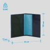 Обложка для паспорта Piquadro Blue Square PP5255B2/BLU2 синий натур.кожа