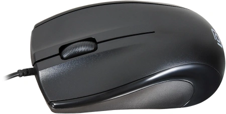 Мышь Оклик 185M черный оптическая (1200dpi) USB (3but)
