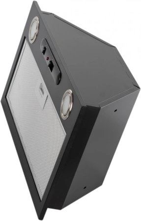 Вытяжка встраиваемая Elikor Врезной блок 52П-400-П3Д черный управление: ползунковое (1 мотор)