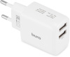 Сетевое зар./устр. Buro BUWH1 15.5W 3.1A 2xUSB универсальное белый (BUWH15S200WH)