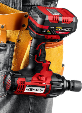 Гайковерт Зубр ГУЛ-410-41 аккум. патрон:квад.1/2" (кейс в комплекте)