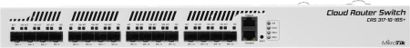 Коммутатор MikroTik CRS317-1G-16S+RM 1G 16SFP+ управляемый