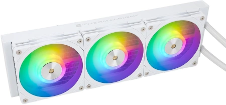Система водяного охлаждения Thermalright Frozen Horizon 360 ARGB Soc-AM5/AM4/1151/1200/2066/1700 белый 4-pin 28.1dB Al Ret (F-HORIZON-360-WH)
