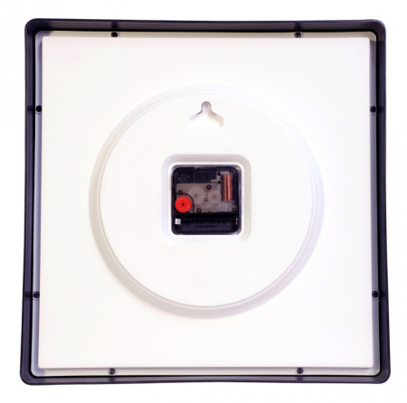 Часы настенные аналоговые Бюрократ WallC-S61P D30см черный (WALLC-S61P30/BLACK)