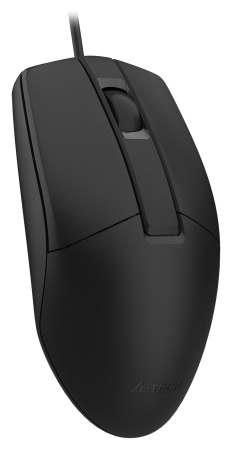 Мышь A4Tech OP-330S черный оптическая (1000dpi) silent USB (3but)