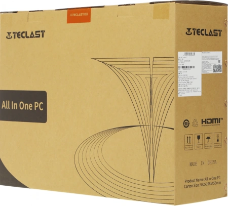 Моноблок Teclast K24 Air 23.8" Full HD i3 12100/16Gb/SSD512Gb UHDG 730/W11Pro/белый 1920x1080