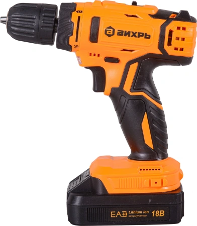 Дрель-шуруповерт Вихрь ДА-18Л-2 аккум. патрон:быстрозажимной (72/14/16)