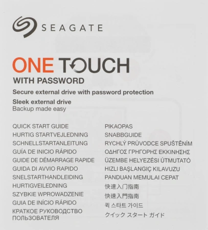 Жесткий диск Seagate USB 3.0 4TB STKZ4000402 One Touch 2.5" голубой