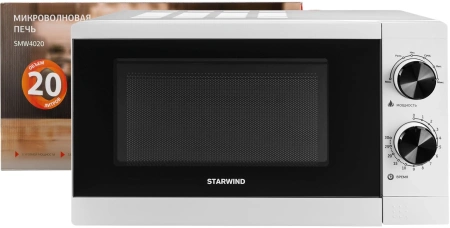 Микроволновая Печь Starwind SMW4020 20л. 700Вт белый
