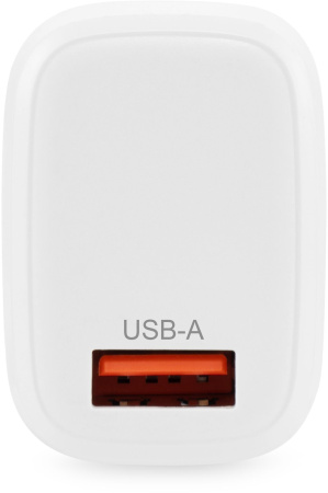 Сетевое зар./устр. Buro BUWG1 18W 3A (QC) USB-A универсальное белый (BUWG18P100WH)