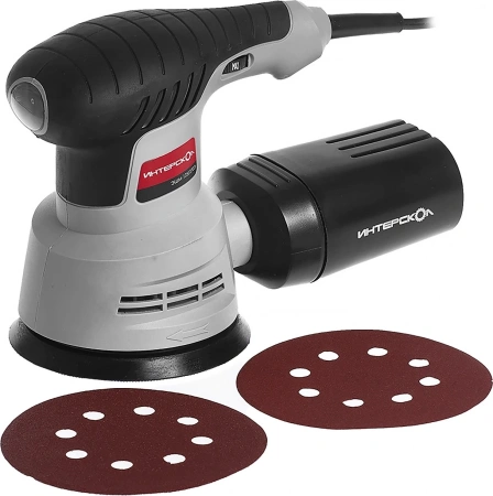 Эксцентриковая шлифовальная машина Интерскол ЭШМ-125/270Э 270Вт