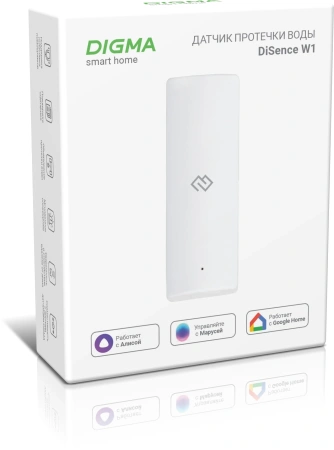 Датчик протечки воды Digma DiSense W1 (DSW1) белый