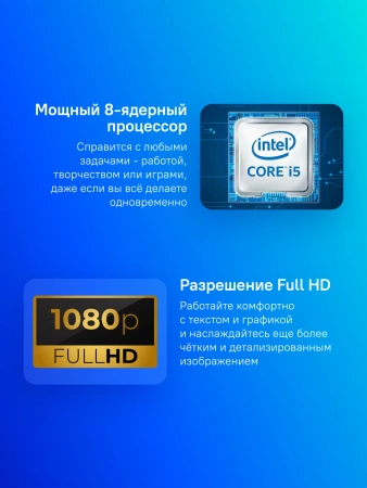 Ноутбук Lenovo IdeaPad Slim 3 15IRH8 Core i5 13420H 16Gb SSD512Gb Intel UHD Graphics 15.6" IPS FHD (1920x1080) noOS grey WiFi BT Cam (83EM00DBPS)